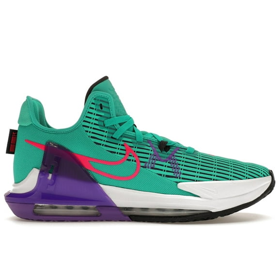 Nike Unisex LeBron Witness 6 Clear Emerald Wild Berry Basketball Shoes, from StockX