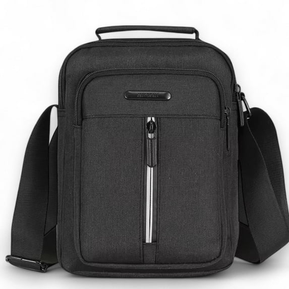 Neovista Unisex Crossbody Shoulder Bag, Adjustable Straps, Crossbody Bag, Black, 1-Piece