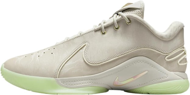 Nike LeBron 22 Light Bone Vapor Green Soft Pearl (Men\'s) size 12 EUC FZ1095-002 Nike LeBron 22 Light Bone Vapor Green Soft Pearl  main image 4