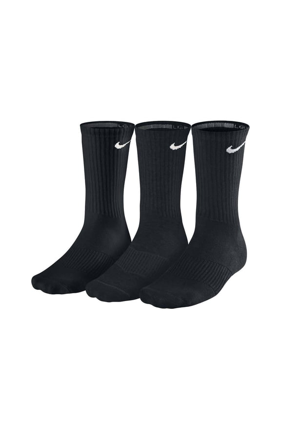 Unisex Performance Cushion Crew Training Socks (3 Pair)