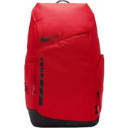 Nike Unisex Polyester Hoops Elite Backpack, Royal Red and Black