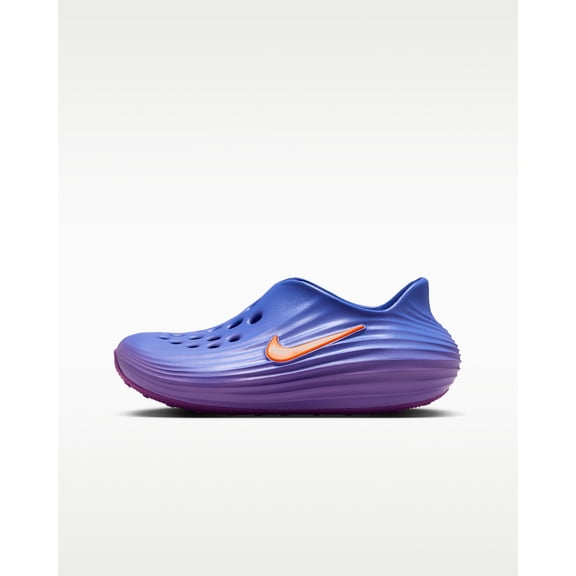 Nike Unisex ReactX Rejuven8 (Little Kid/Big Kid) Medium Blue/Turf Orange/Bright Violet 4 Medium Big Kid