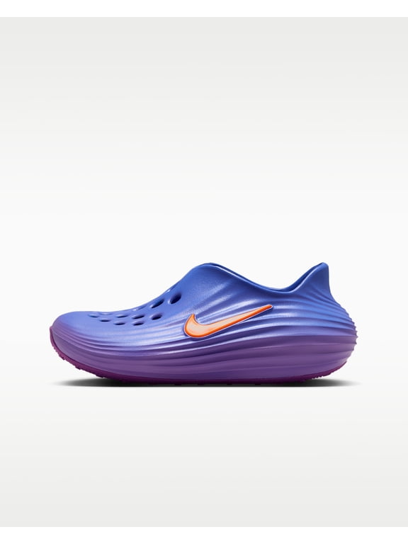 Unisex ReactX Rejuven8 (Little Kid/Big Kid) Medium Blue/Turf Orange/Bright Violet 4 Medium Big Kid