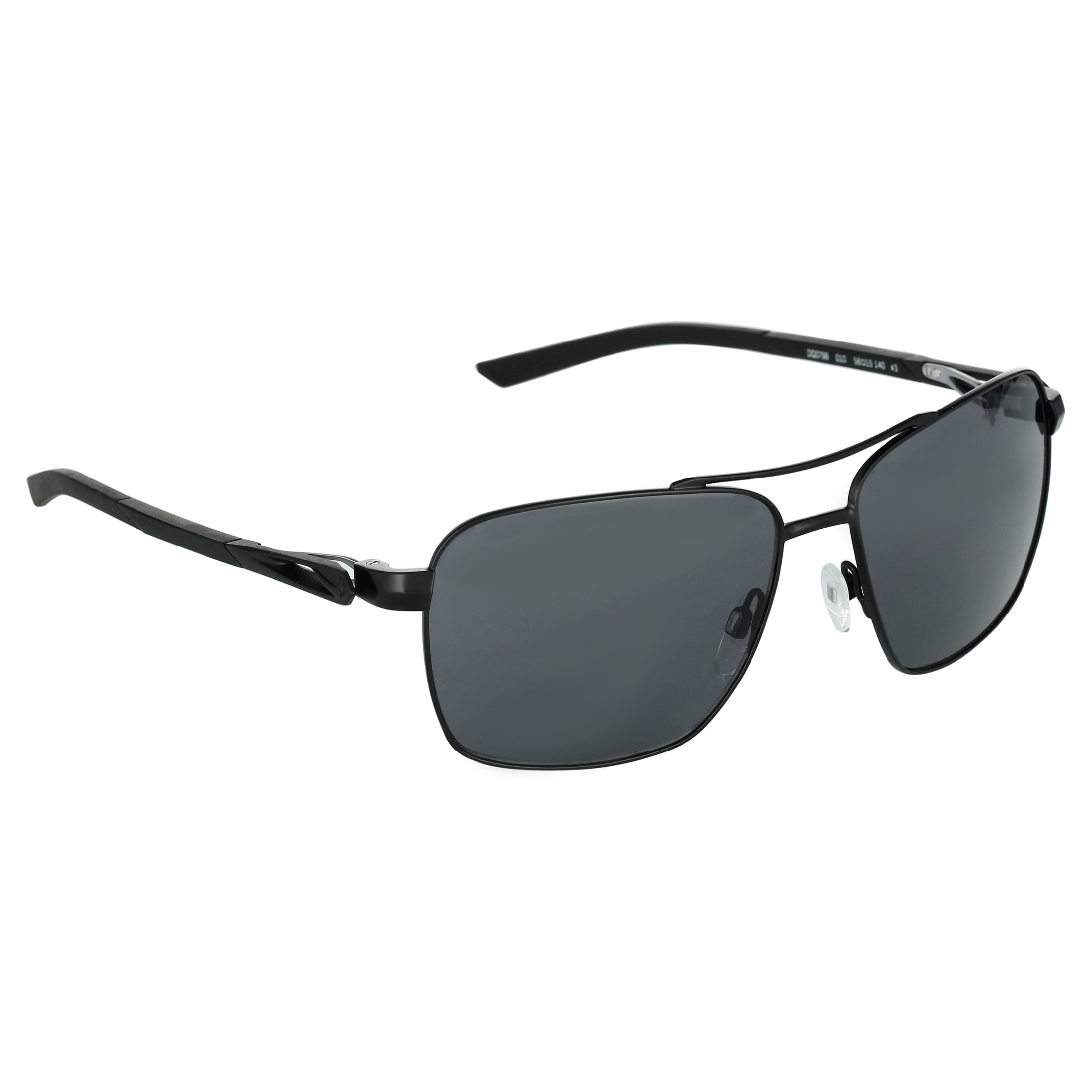 Nike Unisex Rx'able Sport Sunglasses, Club Premier DQ0798G, Satin Black ...