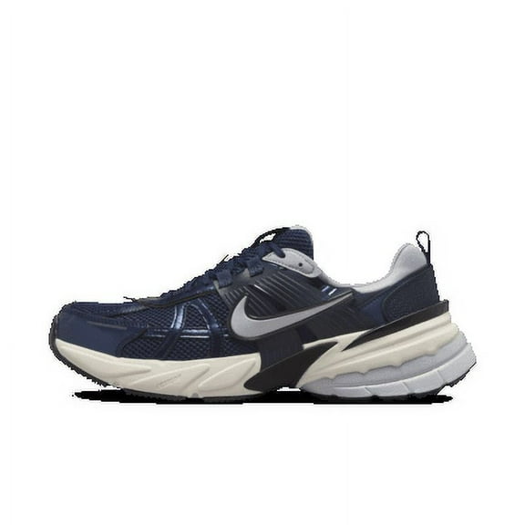Nike V2K Run Shoes HJ4497-400, Obsidian/Thunder Blue/Wolf Grey Size 10
