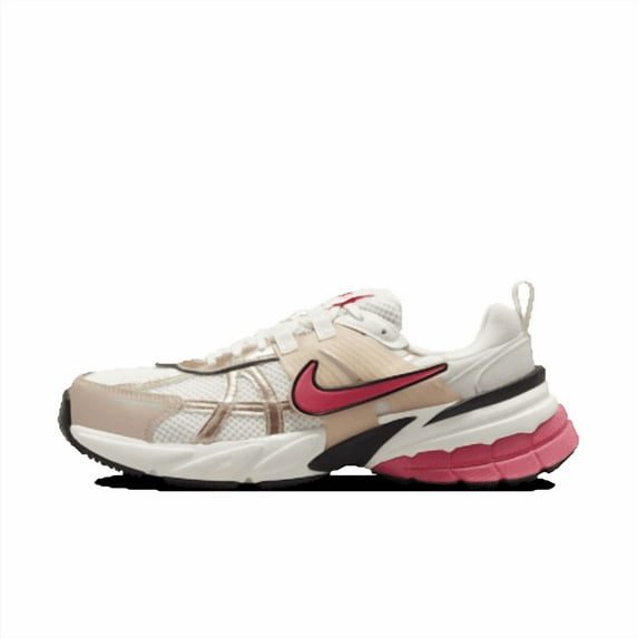 Nike V2K Run Women's Shoes Color: Guava Ice/Aster Pink/Black/Metallic Silver Size: W 6.5 / M 5