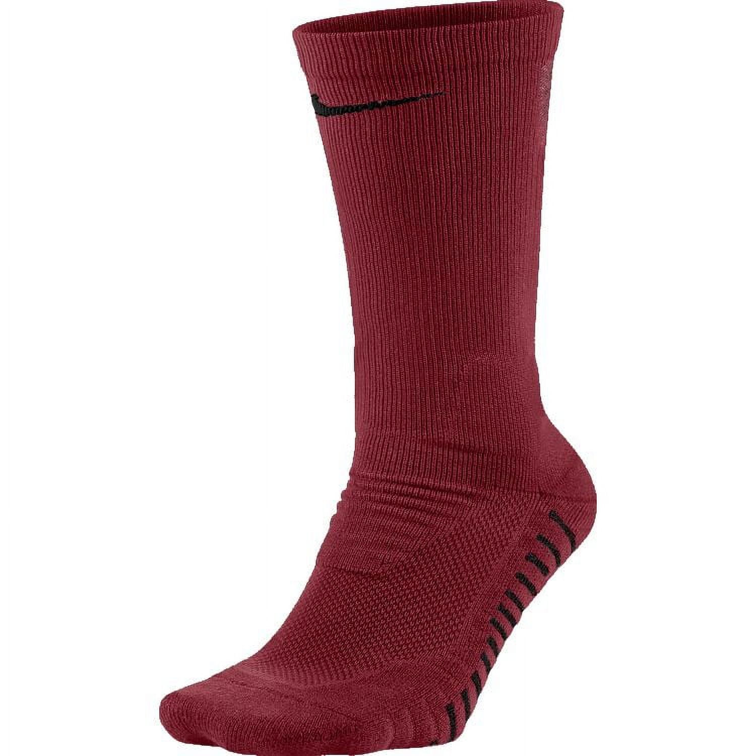 Men s Nike Vapor Football University Red Crew Socks L Walmart