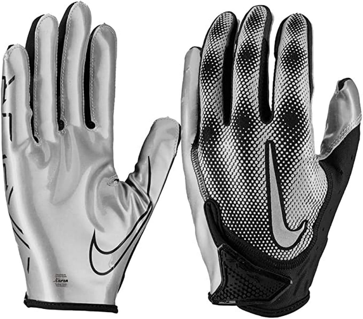 Nike Vapor Jet 7.0 Football Gloves White | Gold 2XL