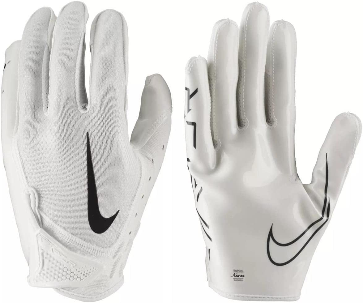 NIKE - 送料無料 新品 NIKE VAPOR JET GLOVES YOUTH L Nike Youth Vapor Jet Football Gloves Youth Small White/Black