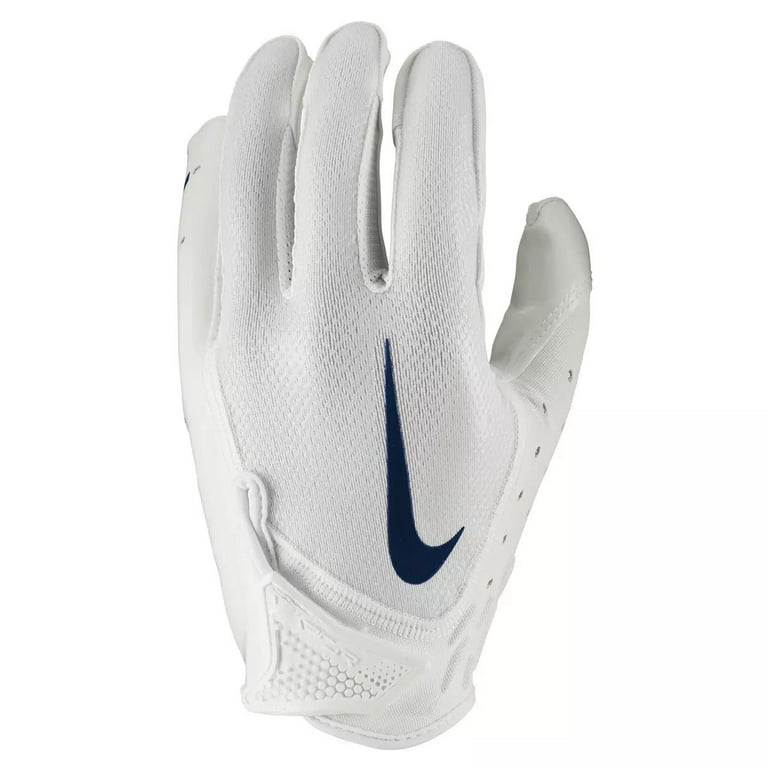 Nike Vapor Jet 6.0 Youth Football Gloves WHITE RED Medium