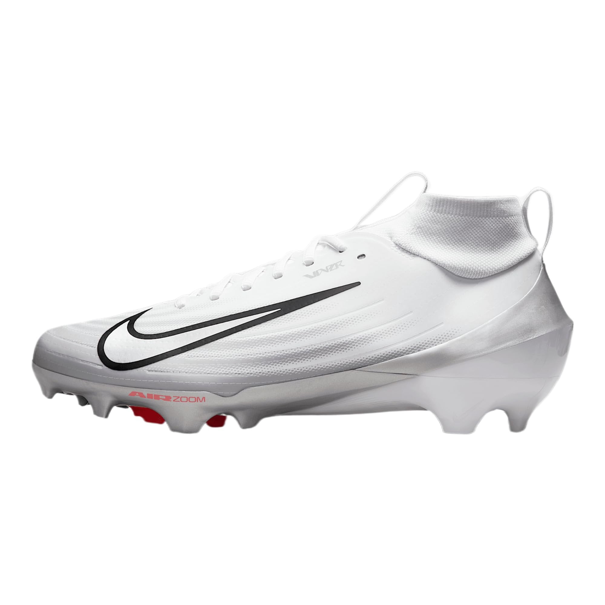 Nike Vapor Pro 1 Football Cleats FB3298-100, White/Black  display picture 3