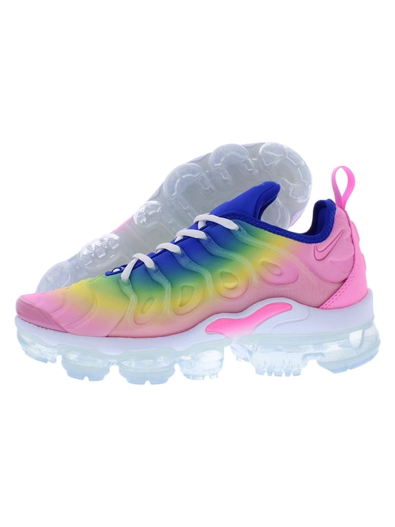 Vapormax Plus Womens Shoes Size 6, Color: Pink Spell/Citron Pulse
