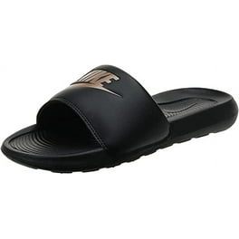 Nike Victori One Women s Slide Sandals Color Black White Size 6 Walmart