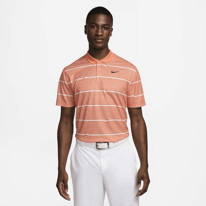 peach nike golf shirt