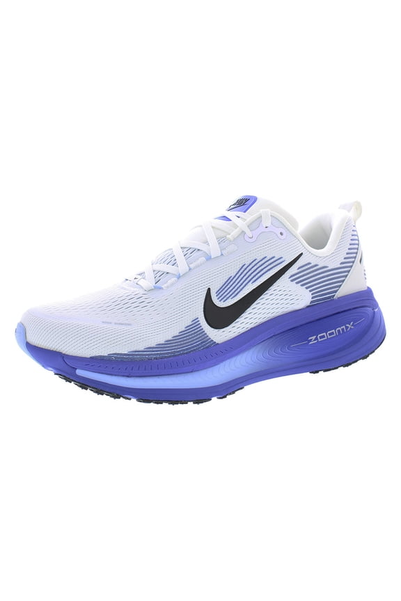 Vomero 18 Mens Shoes Size 10, Color: Wht/Blk/Blue Tint/Lt Marine