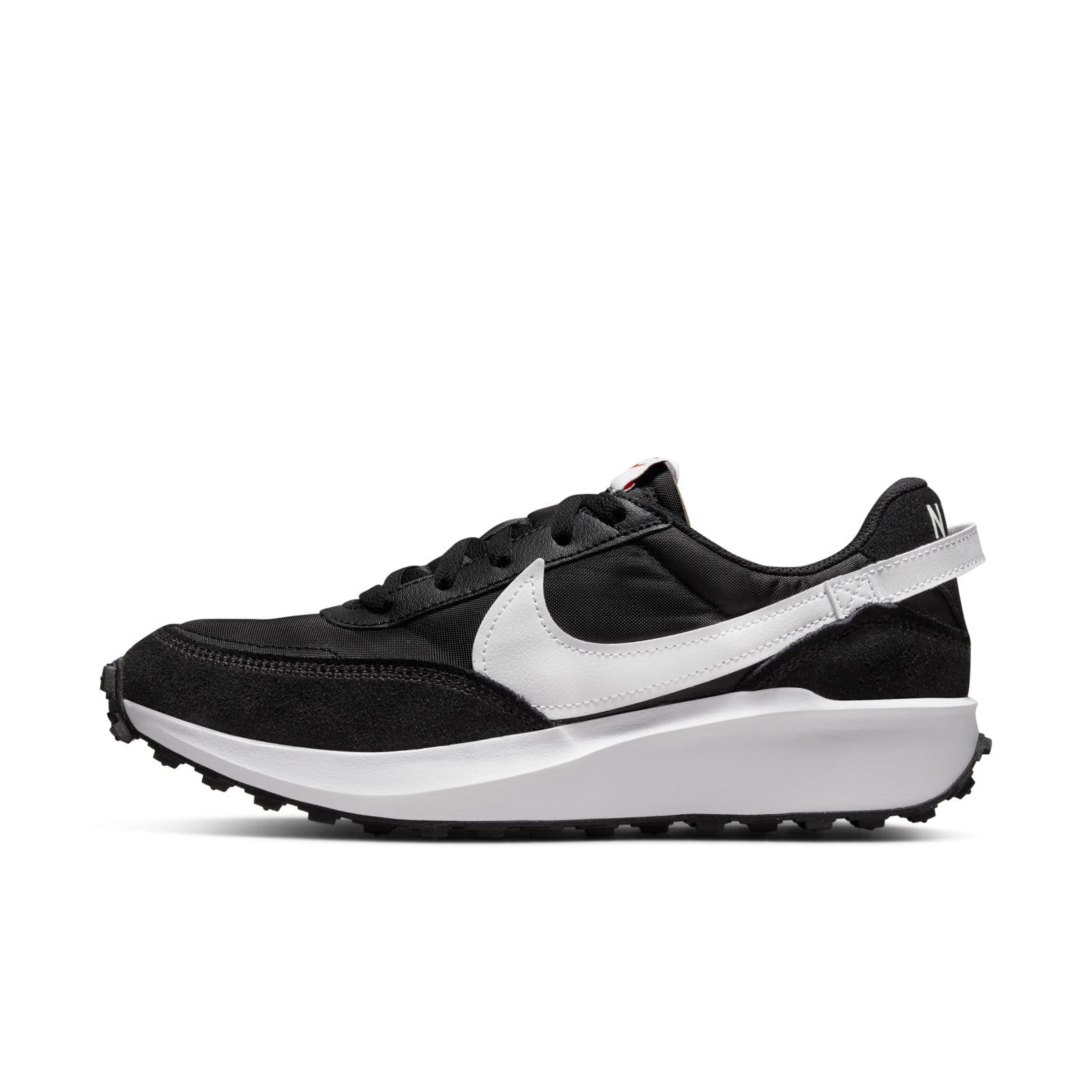 (取寄) ナイキ レディース ワッフル デビュー Nike women Waffle Debut Black/White/Orange/Clear Nike Waffle Debut Women's Sneaker, Black/White-Orange-Clear, 10 M