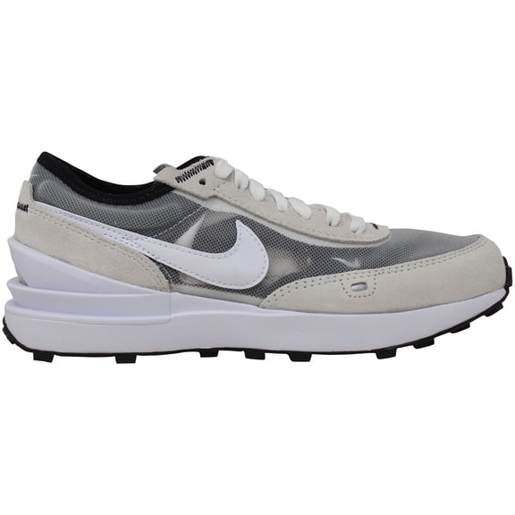 Nike Waffle One (GS) Big Kids' Shoes Summit White-Black dc0481-100