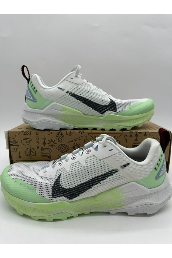Wildhorse 8 Women's Size 5 Trail Running White Green Shoes DR2689 103