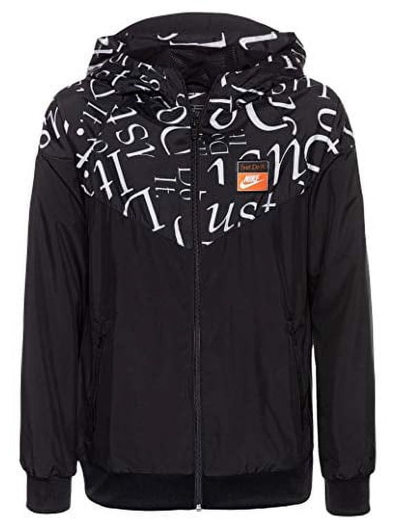 Windrunner Jacket J Giubbotto Nero Da Bambino Boys Jackets Size S, Color: Black
