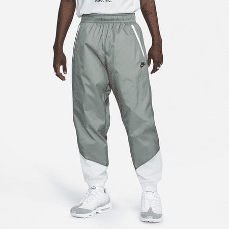 Nike Windrunner Men's Woven Lined Pants Color: Smoke Grey/White/Black Size: L