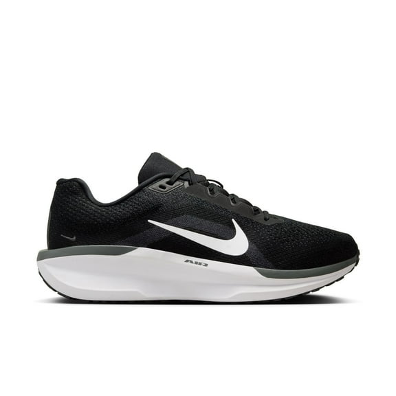 Nike Winflo 11 Men's Road Running Shoes Color: Black White Gray Size: 12