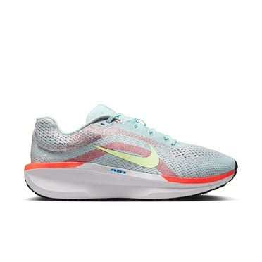 Nike Winflo 11 Men's Road Running Shoes Color: Blue Volt Crimson Size: 9