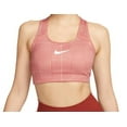thumbnail image 1 of Nike Women' Swoosh Medium-Support Removable Padded Printed Sports Bra FJ1823-655, 1 of 4