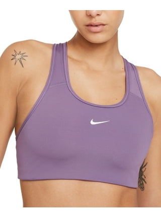 Nike Women's Dri-FIT Medium-Support 1-Piece Pad Swoosh Sports Bra Lase