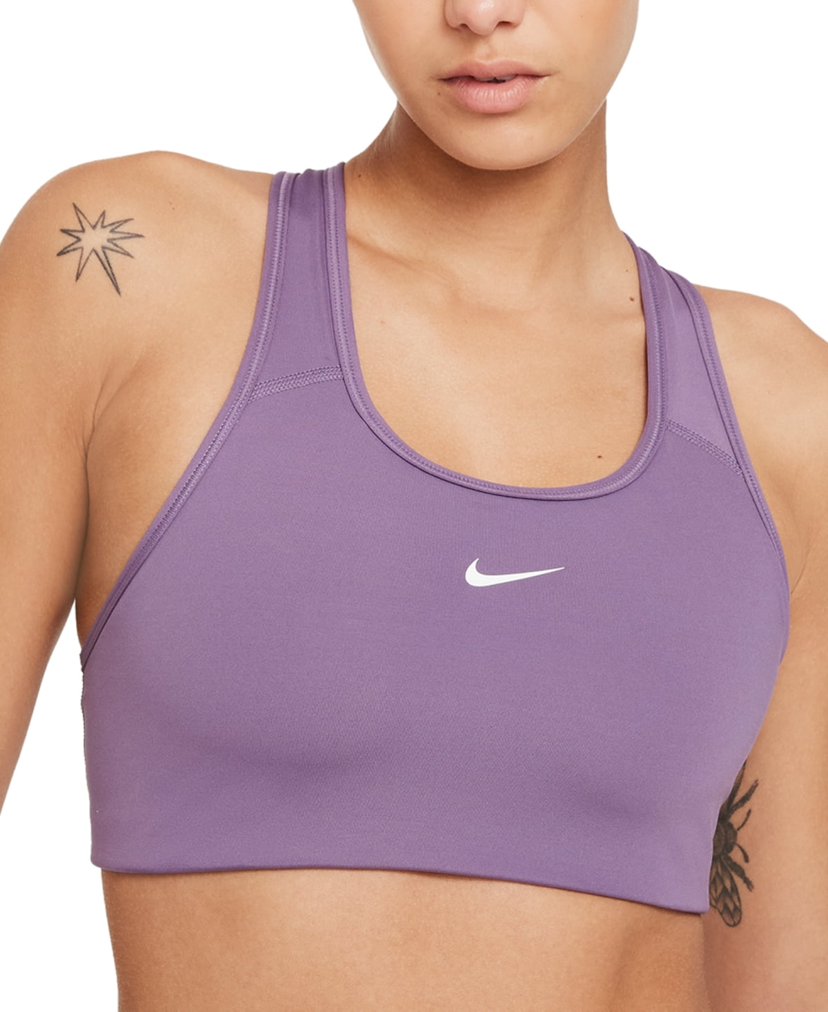 nike purple bra