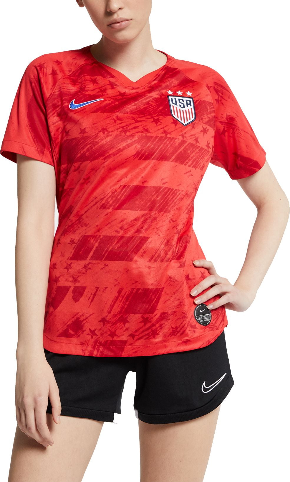 Blauwe plek regering oortelefoon Nike Women's 2019 FIFA Women's World Cup USA Soccer Breathe Stadium Away  Replica Jersey - Walmart.com
