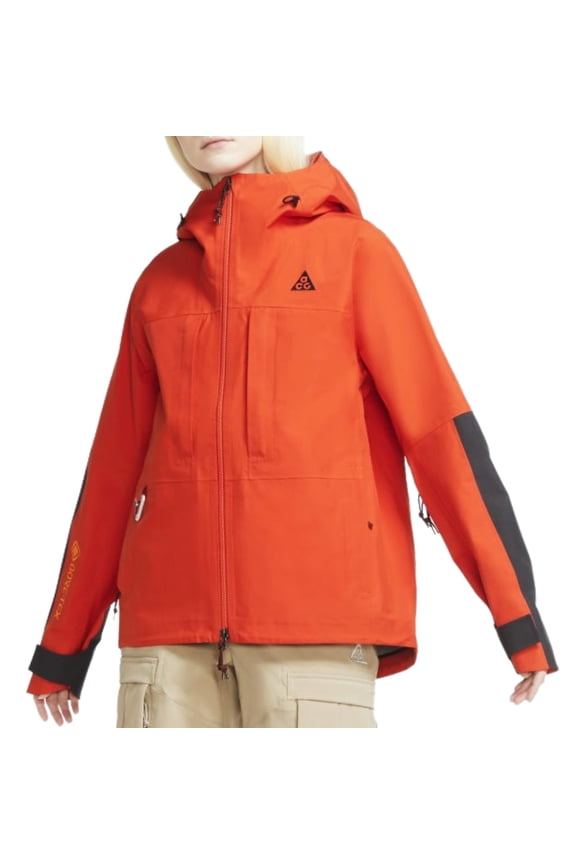 Women's ACG Full Zip Hooded Shell Outwear Jacket Size X-Large