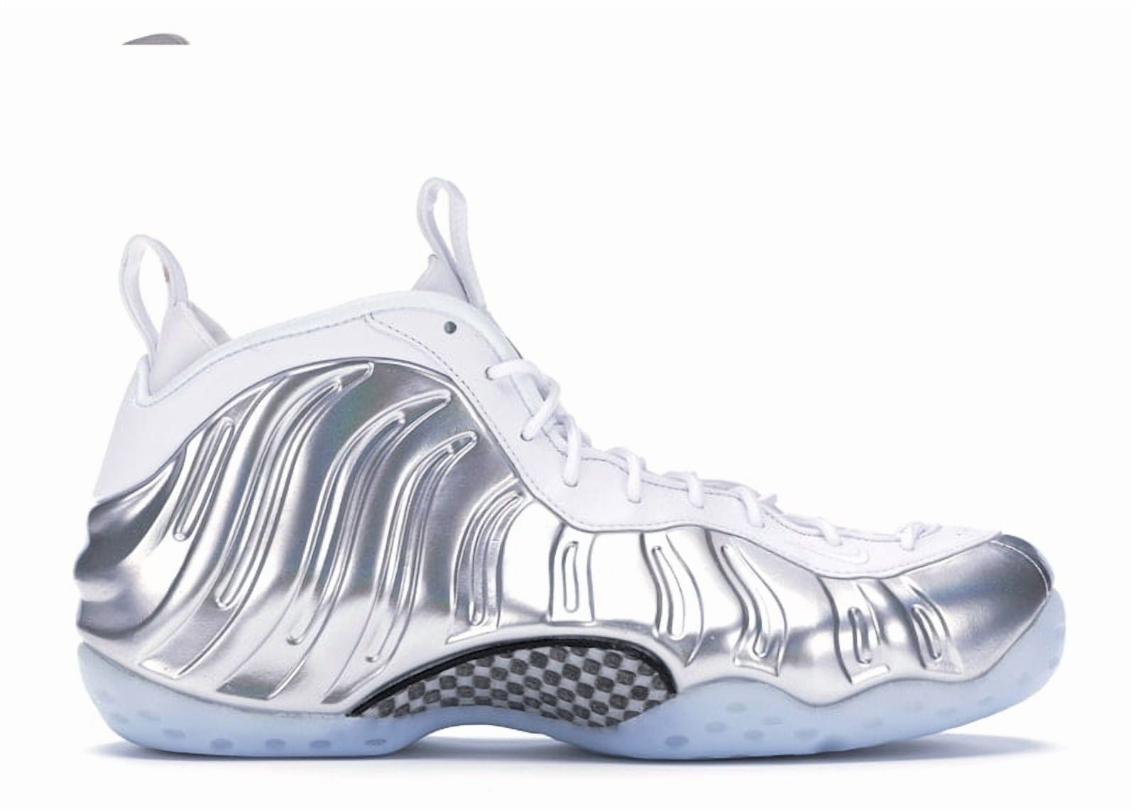 Nike Women's Air Foamposite One Chrome White Basketball Nike Women's Air Foamposite One Chrome White Basketball