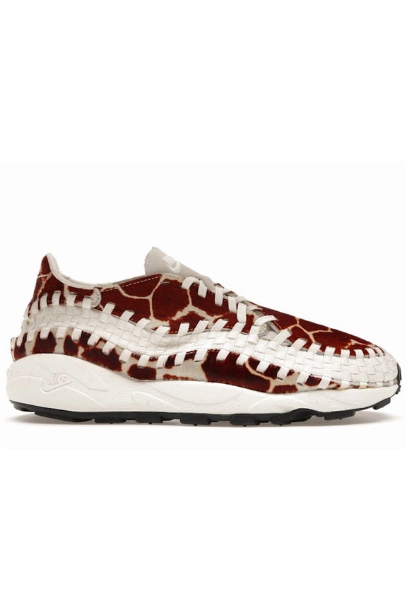 Women's Air Footscape Woven Cow Print Running Shoes, from StockX