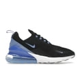 thumbnail image 1 of Nike Women's Air Max 270 Black Metallic Silver Royal Pulse Running Shoes, from StockX, 1 of 5