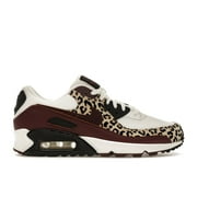 NIKE Women's Air Max 90 Leopard Burgundy Running Shoes, from StockX
