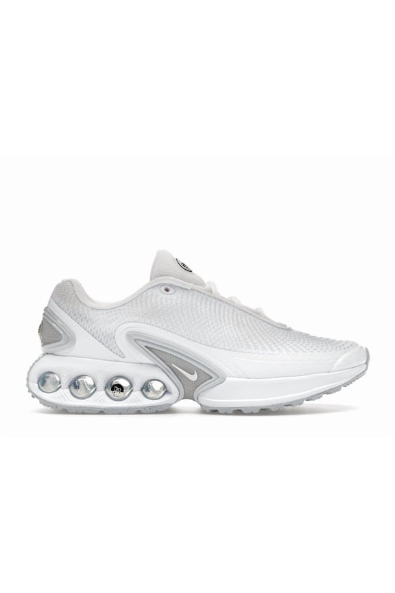 Women's Air Max Dn White Metallic Silver Running Shoes, from StockX