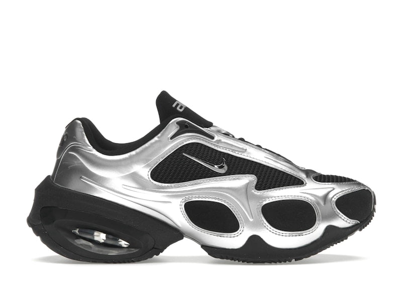 靴 Nike Women's AirMaxMuse Black/Silver 23 Nike Women's Air Max Muse Black Metallic Silver Shoes, from StockX