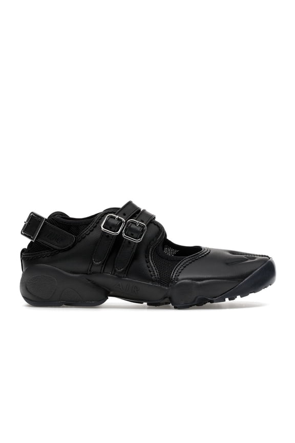 Women's Air Rift Triple Black Buckle Strap Sandals, from StockX
