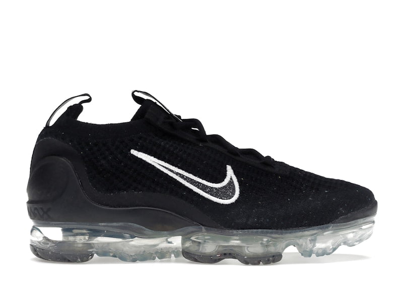Nike Women's Air VaporMax 2021 FK Black Metallic Silver Running Shoes, from StockX