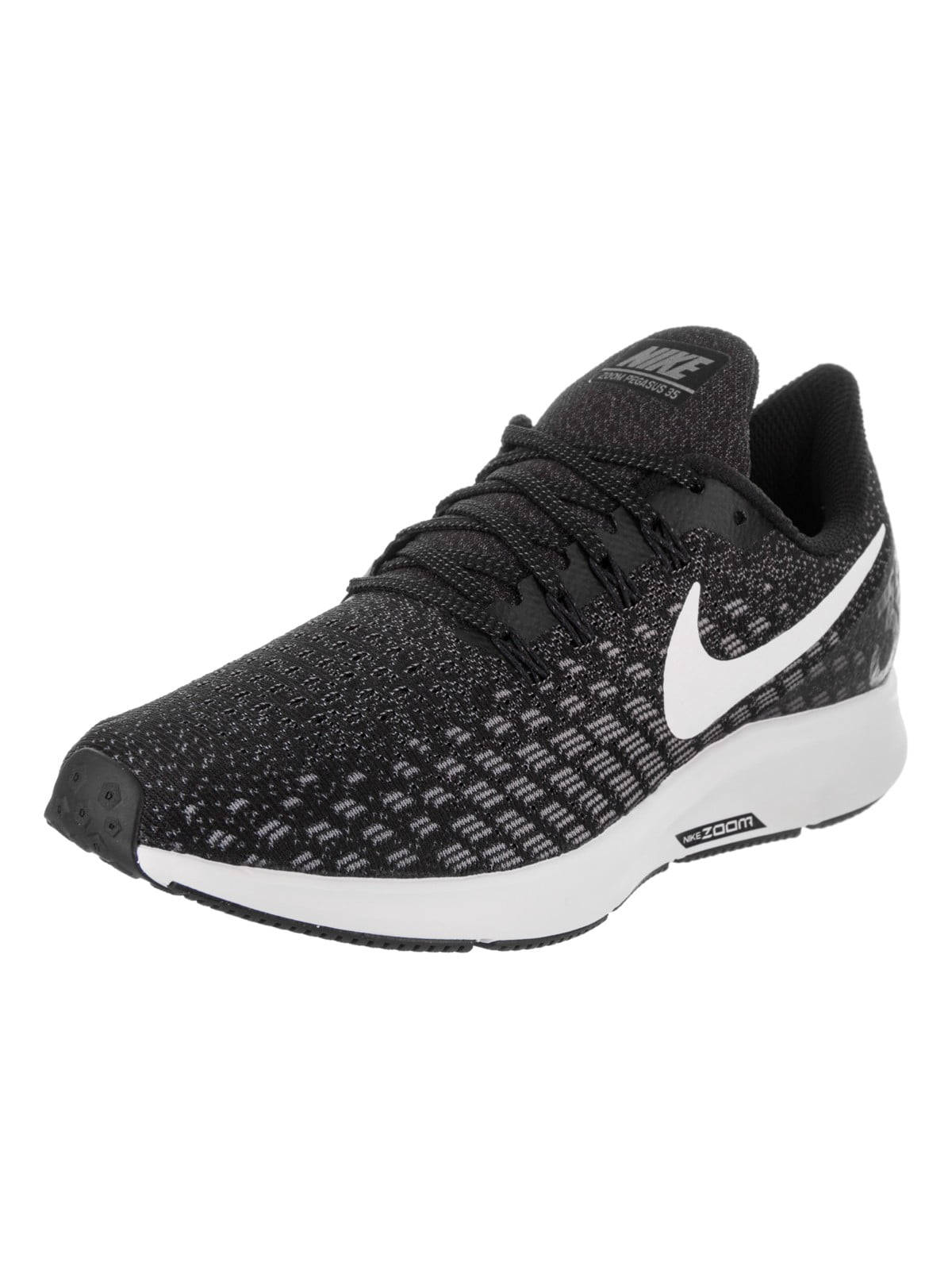 Nike men's zoom pegasus 35 running shoes - black/white/grey sale