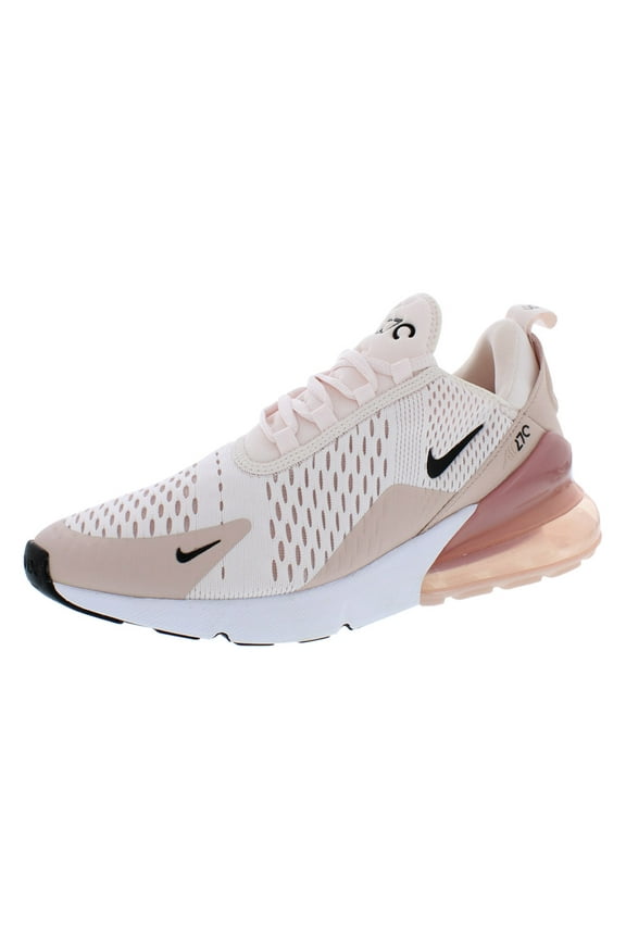 Women's Athletic Shoes Air Max 270, Lightweight Fit, Soft Pink/Black, Size 9