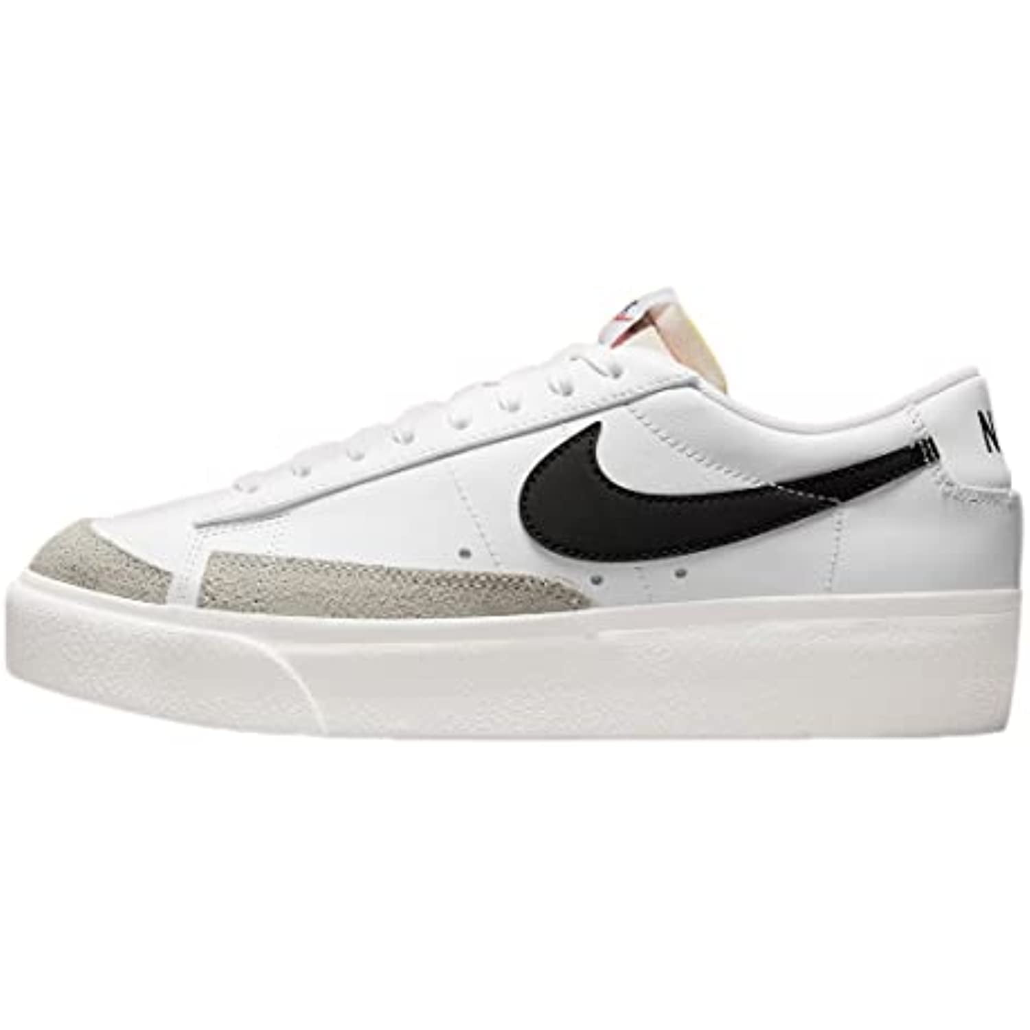 Nike Women's Blazer Low Platform White/BlackSailTeam Orange (DJ0292