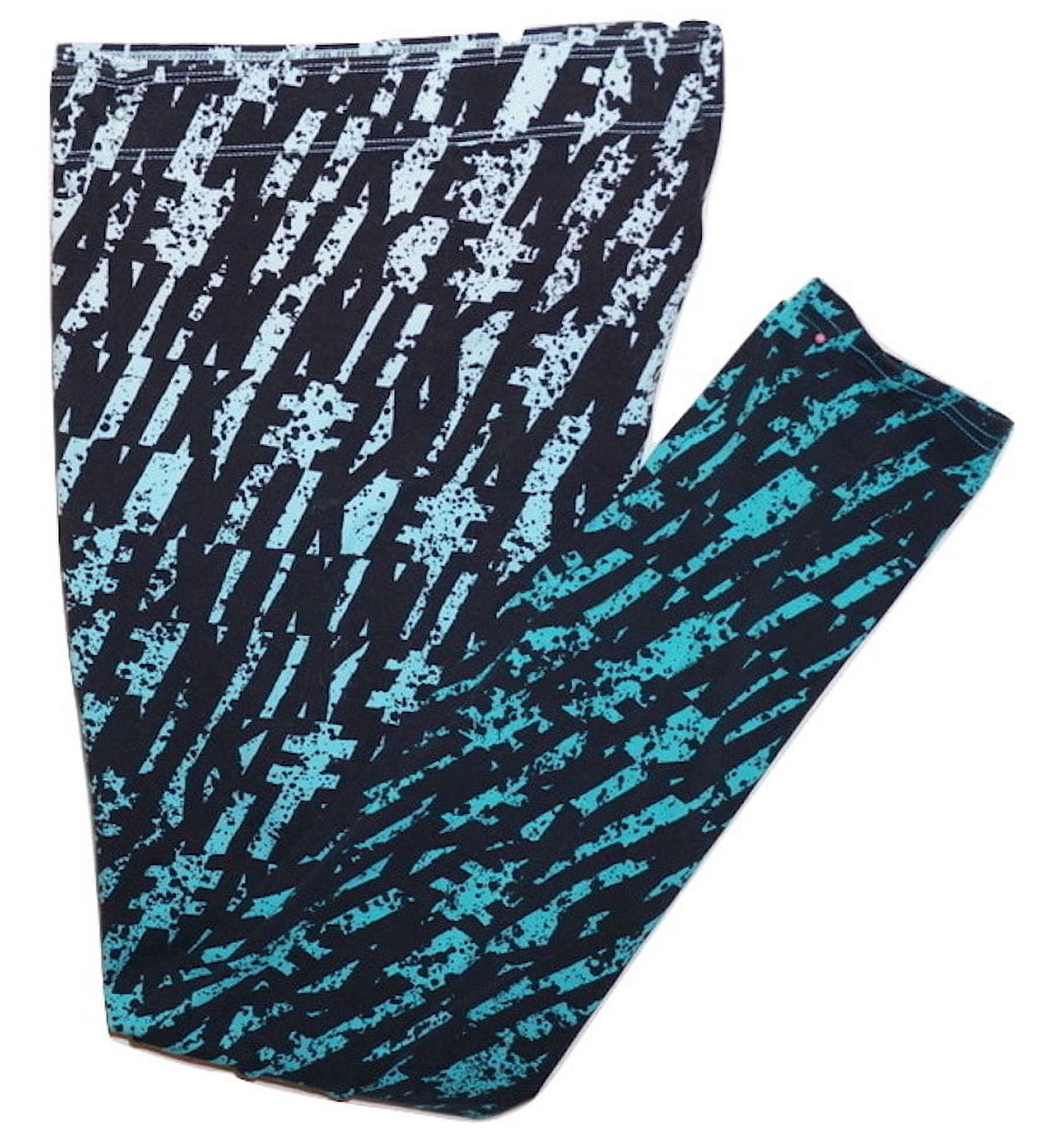 Nike Women's Cotton Club Legging All Over Print Stretch Tights Large - image 1 of 4