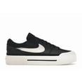 thumbnail image 1 of Nike Women's Court Legacy Lift Black Sail Shoes, from StockX, 1 of 5
