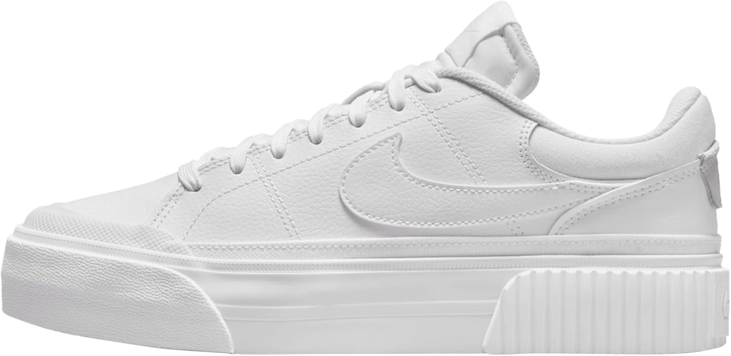 Women's Court Legacy Sneaker, White/White-White, 10.5