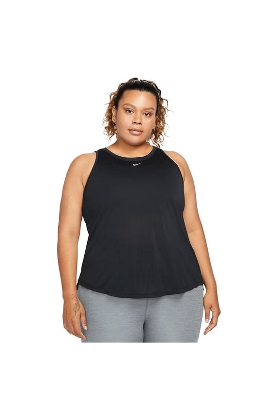 Dri-FIT One Standard Fit Solid Print Tank, Women's Medium