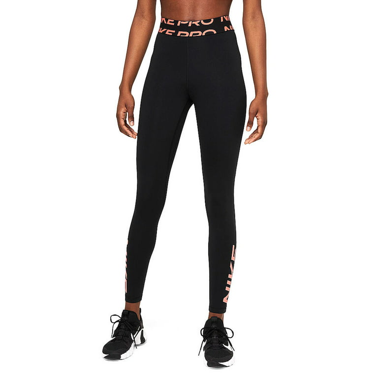 Nike Women's Dri-FIT Pro Grx Training Leggings Medium Black Pink
