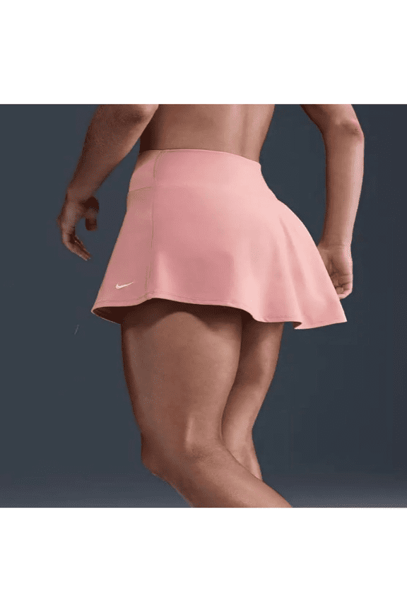 Womens Dri-FIT Tennis Skort with Built-In Shorts  Pink