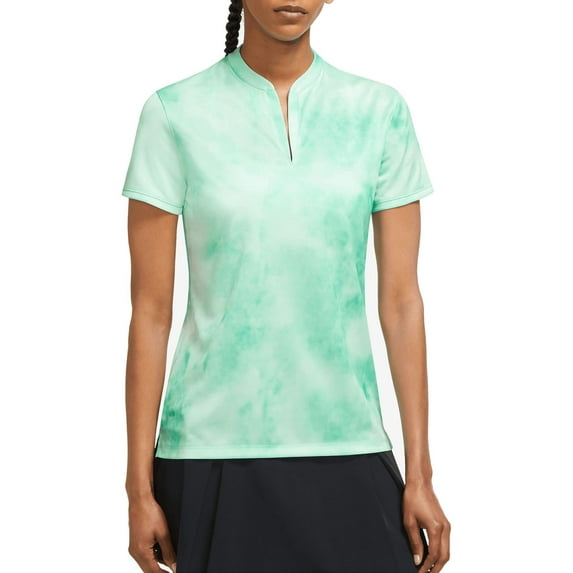 Nike Women's Dri-FIT Victory Printed Golf Polo Shirt (M(DH2451-379)/W, Large)