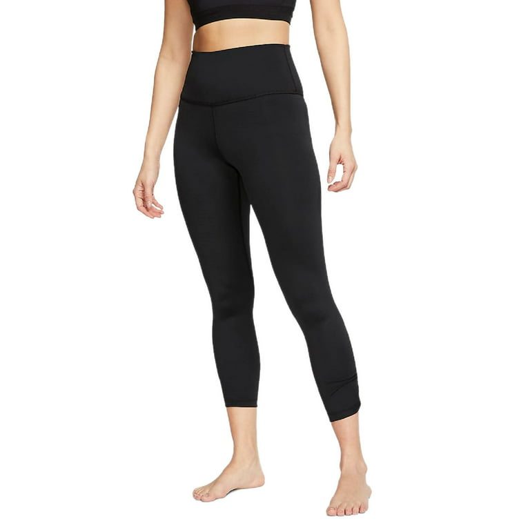 Nike Dri-Fit Capri Leggings Running Athletic Workout Size Small Black/Green  (B7 - La Paz County Sheriff's Office Dedicated to Service
